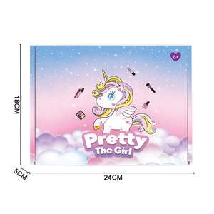 Kit de Maquillaje de Plástico para Niños - Set de Maquillaje Realista para Niñas de 5 a 7 Años, Juguete Lavable para Jugar - Product Image 4