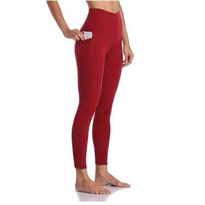 गर्म बिक्री महिलाओं उच्च कमर योग पैंट ट्यूमर नियंत्रण लेगिंग उच्च गुणवत्ता वाले हिप लिफ्ट महिला फिटनेस लेगिंग - Product Image 2