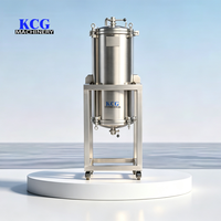 Équipement d'extraction d'huiles essentielles et de peptides osseux par percolation avec moteur et boîte de vitesses, support en acier inoxydable