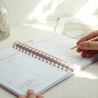Journal de prière de gratitude personnalisé journal biblique planificateur de livre inspirant avec reliure à spirale