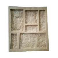 Moule en PVC pour carreaux muraux en pierre artificielle, moules réutilisables en plastique pour briques de béton, vente en gros
