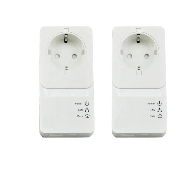 Cheap Price ZISA PA500 Passthrough Hotel Wifi Powerline Adapter