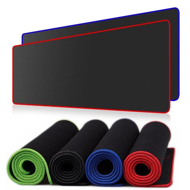 Customized High Density Color Stitched Edge Polyester Fabric Rubber Base Mousepads Game Accessories Custom Gaming Mousepad Xxl
