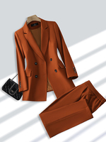 Lot personnalisé été 2024 tempérament haut de gamme costumes professionnels réception col blanc costume de trajet vestes pour femmes