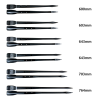 Vente en gros d'accessoires d'hydroptère de Fuselage de 603mm Feuille de surf courte Fuselage de planche de surf électrique pour sport nautique Connecter l'aile avant