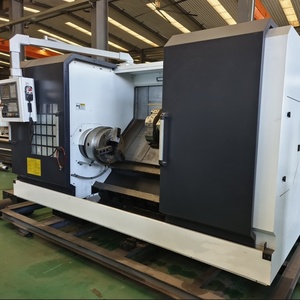 เครื่องกลึงซีเอ็นซีท่อป้อมปืนไฮดรอลิก8ตำแหน่งมีความแม่นยำสูงเครื่องกลึงเกลียวท่อโลหะผู้ผลิตจีน - Product Image 3