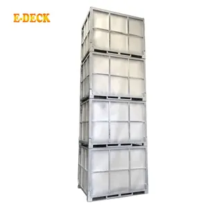 Professional Quality Collapsible Durable Metal Heavy Duty Industrial Steel Box Pallet Container For Sale