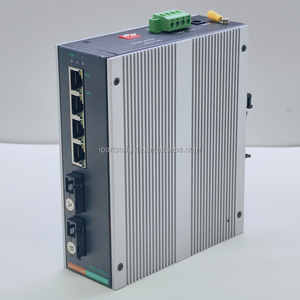 4 Port POE Network <b>Switch</b> 10/100/1000Mbps Full Duplex With Fiber Ports Web Managed Industrial Grade - Product Image 4
