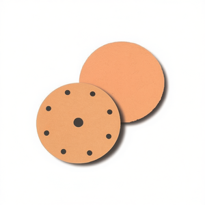 Disque de ponçage Velcro Ttake, grain 80, corindon abrasif pour le polissage du bois et du métal - Product Image 2