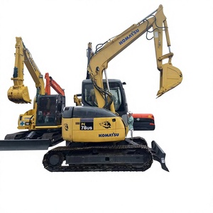 Miniexcavadora Usada Komatsu PC78US-8, 7370 kg, Motor SAA4D95LE de 41 kW, Cucharón de 0.34 m³, Pocas Horas de Trabajo - Product Image 1