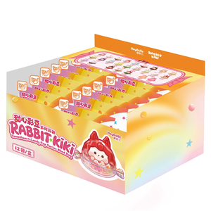Suplay RABBIT <span class=keywords><strong>KIKI</strong></span> Sweetheart Colorful Bean Series Blind Bag, Juguete de Moda con Licencia, Caja Sorpresa, Figura Adorable, Regalo para Niñas - Product Image 1