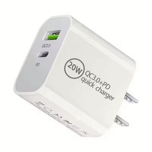 <b>USB</b> C Charger Block for Phone 16 15 14 13 12 11 <b>Wall</b> Charger Fast Charging 20W Power Adapter Cube for Phone 16 Charger Block - Product Image 1