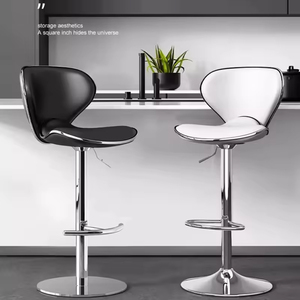 <span class=keywords><strong>Tabouret</strong></span> <span class=keywords><strong>de</strong></span> bar haut en cuir rembourré <span class=keywords><strong>de</strong></span> style nordique moderne personnalisé, <span class=keywords><strong>tabouret</strong></span> <span class=keywords><strong>de</strong></span> bar en métal - Product Image 4