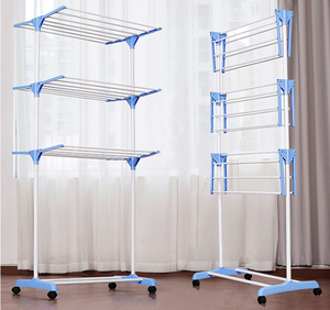 Armoire de séchage à <span class=keywords><strong>3</strong></span> niveaux Étagères et supports pliants pour vêtements - Product Image 6