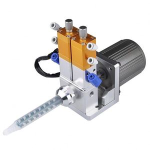 Vanne de distribution de silicone à double cylindre pour équipement industriel 220V, garantie 1 an - Product Image 5