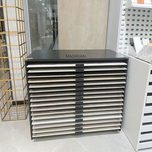 Ngăn Kéo Bảng Lớn Thiết Kế Hiện Đại Của Tủ Trưng Bày Bằng Gốm Tầng Trưng Bày Tủ Mẫu Đá Thạch Anh Ngăn Kéo Trưng Bày Gạch - Product Image 3