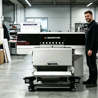 Imprimante DTF Commerciale Conviviale pour Débutants, avec Secoueur de Poudre Automatique Intégré pour le Transfert Thermique et la Personnalisation de Vêtements