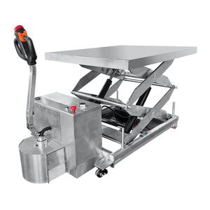 Vendedor caliente, mesa elevadora personalizada, elevador de mesa, exportador, carro de mesa elevadora de tijera, <span class=keywords><strong>350</strong></span> Kg - Product Image 1