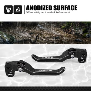 NICECNC para Surron Light Bee X S L1E 2024 Sur Ron partes Segway X160 Segway X260 palancas de freno delanteras y traseras plegables bicicleta eléctrica - Product Image 5