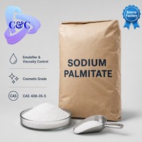 Palmitate de sodium de qualité cosmétique CAS 408-35-5 Hexadécanoate de sodium 99% Tensioactif et émulsifiant pour savons et soins de la peau