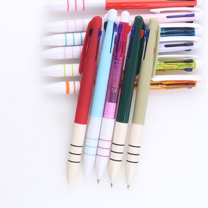 Bolígrafo de Plástico de Tres Colores con Recarga de Tinta, el Más Vendido, con Impresión de Logotipo Personalizado para la Escuela y la Oficina - Product Image 2
