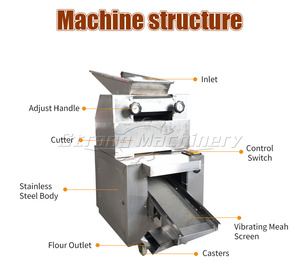 Nueva Línea de Producción Automática de Chinchin, Equipo para Hacer Snacks Motorizado con Máquina de Corte de Alta Capacidad - Product Image 5
