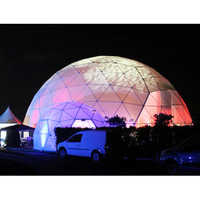 Dôme de planétarium gonflable 360° pour exposition en plein air, tente de projection mobile