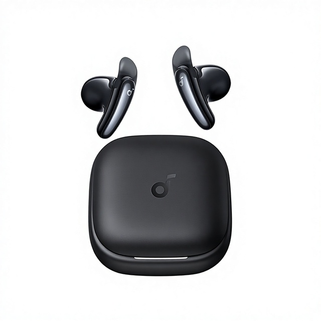 Liberty Buds True Wireless Semi-in-Ear Design Removable Ear Fins Real-Time Adaptive Noise Cancelling Fast Charging 20+ Hours