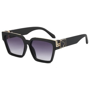 Gafas de Sol de Diseño de Lujo, Estilo Hip Hop, Montura Cuadrada, Vintage, Modernas, Unisex - Product Image 3