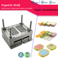 Molde Profesional OEM para Bandejas de Hielo, Herramienta de Moldeo por Inyección Personalizada para Bandejas de Hielo de Silicona o Plástico de Grado Alimenticio