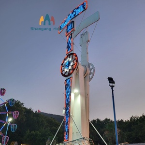 Emocionante Atracción de Parque de Diversiones <span class=keywords><strong>Kamikaze</strong></span> Montada en Remolque, Directo de Fábrica - Product Image 2