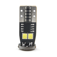 CAR-REFINE T10 Luz LED para Auto W5W 194 194 168 C5W, Sin Errores, Canbus, 12V, 6SMD 2835, Luces Interiores para Autos