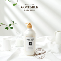 Nettoyant pour le corps au lait de chèvre Premium Original lisse peau sensible hydratant PH équilibrant nettoyant pour le corps douche