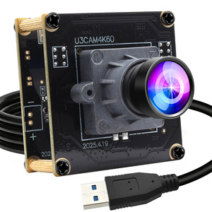 ELP 4K 60fps USB3.0 摄像头模块 IMX678 低光彩色工业 UVC Lightburn 网络摄像头，适用于电脑 Windows、Linux、<span class=keywords><strong>Raspberry</strong></span> <span class=keywords><strong>Pi</strong></span> - Product Image 1
