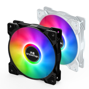 Snowman 120Mm Argb Trường Hợp <span class=keywords><strong>Fan</strong></span> Pwm Tốc Độ Có Thể Điều Chỉnh Địa Chỉ RGB Làm Mát 4Pin Cho CPU Phần Mềm Điều Khiển Cho Chơi Game Máy Tính Để Bàn - Product Image 6
