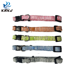 TC1001 12er Pack Set Baumwoll leinen atmungsaktives Material verstellbare <span class=keywords><strong>funky</strong></span> Hunde halsbänder für Katzen - Product Image 4