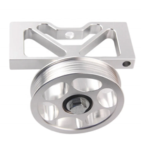 Pulley Alternator Supercharger Mobil dari Baja Billet yang Dimesin CNC untuk 3.0T V6