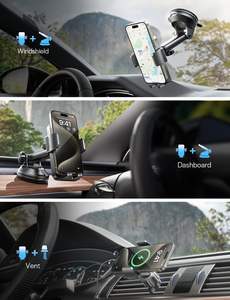 Support de téléphone portable LISEN pour voiture avec <span class=keywords><strong>bras</strong></span> long réglable, rotation à 270 degrés pour tableau de bord et grille d'aération, compatible <span class=keywords><strong>iPhone</strong></span> 17 16 Pro Max - Product Image 6