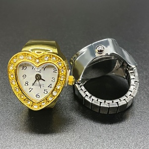 Orologio ad Anello Minimalista Leggero con Movimento al Quarzo e Cinturino in Silicone Colorato per <span class=keywords><strong>Uomo</strong></span> e Donna, Uso Quotidiano Casual - Product Image 4