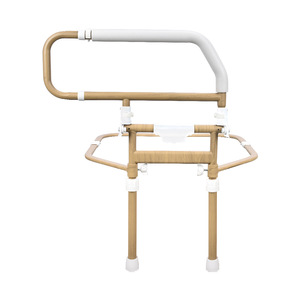 Barandillas de Cama con Pasamanos Antideslizantes para Asistencia a Personas Mayores en Residencias de Ancianos KDB 504M Blanco - Product Image 1
