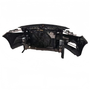 Parachoques Delantero de Alta Calidad, Compatible con <span class=keywords><strong>Mercedes</strong></span> Clase A <span class=keywords><strong>A45</strong></span> W176 <span class=keywords><strong>AMG</strong></span> Nuevo, Incluye Conjunto de Ventilador del Tanque de Agua del Radiador - Product Image 3