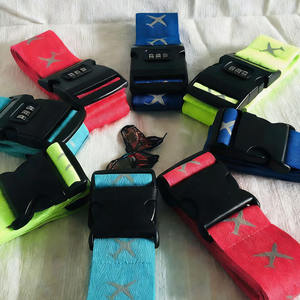 Sangles de fixation réfléchissantes 5*200cm, sangle de bagage, nouveau style, sangles de bagage de voyage avec verrouillage unidirectionnel, 5*200CM réglable - Product Image 5