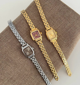 Reloj de Cuarzo Ligero de Estilo Vintage, Simple, Ecológico y de Calidad para Mujer - Product Image 1