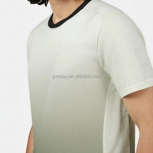 T-shirt de sport pour homme en polyester à séchage rapide, idéal pour la course, le marathon, l'entraînement et le <span class=keywords><strong>tennis</strong></span> – Vêtement de sport homme <span class=keywords><strong>pas</strong></span> <span class=keywords><strong>cher</strong></span> - Product Image 2