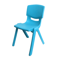 Chaises d'étude empilables populaires pour enfants, chaises en plastique colorées pour bébés, idéales pour la maternelle et l'école (vente en gros)