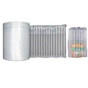 بلاستيك قابل للنفخ وسادة هواء فقاعة لف لف مواد تعبئة غشاء زجاجي كيس واقي من المصنع