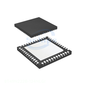 IC TRANSLATOR UNIV FREQ 48VFQFN Manufacturer Channel Clock Timing 48 VFQFN Exposed Pad Electronic Kit Components 8T49N222B-124NL - Product Image 1