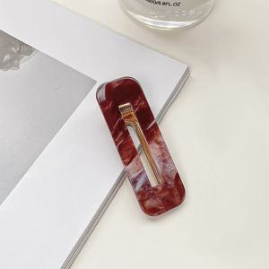Sheshares ondulation de l'eau carré goutte ourlet pince Premium <span class=keywords><strong>cheveux</strong></span> cassés <span class=keywords><strong>frange</strong></span> pince acrylique pince à <span class=keywords><strong>cheveux</strong></span> - Product Image 5