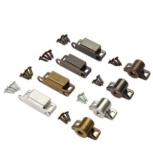 Zinc Alloy Magnetic Cabinet Door Catches Round Strong Hold Traditional Style For Cabinet Doors - Product Image 3