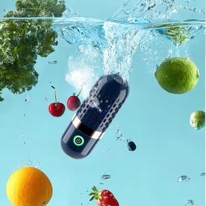 Nettoyeur de lavage à ultrasons portable, mini cuisine USB multifonctionnelle pour protéger la sécurité alimentaire des rondelles de fruits et légumes/ - Product Image 3